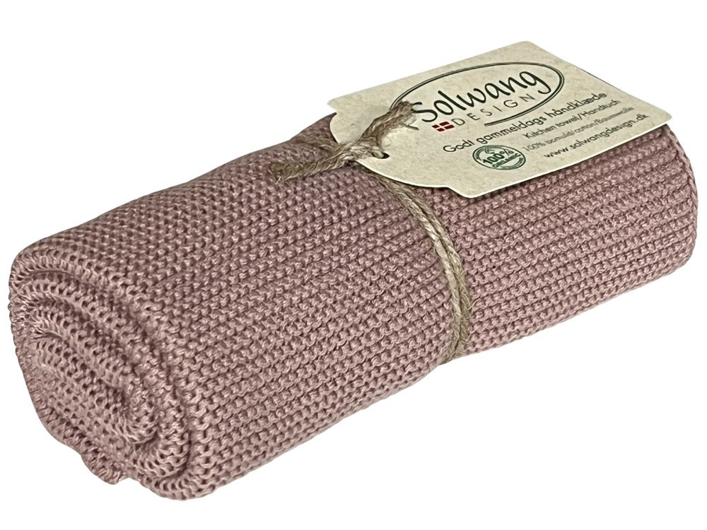 Solwang Handtücher – Gestricktes Küchentuch in Dunklem Nougat, jetzt im Herbst-Shop bestellen!